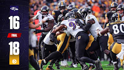 steelers vs baltimore ravens match player stats